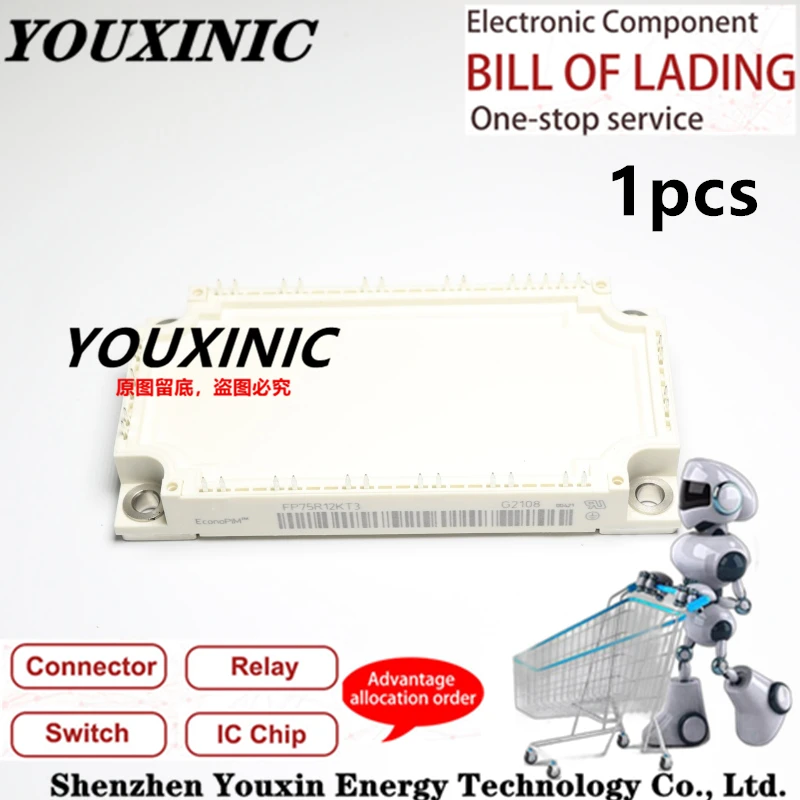 YOUXINIC 100% New Imported Original FP50R12KT3 FP50R12KE3 FP50R12KT4 FP75R12KE3 FP75R12KT3 FP75R12KT4 FP100R12KT4 Power Module