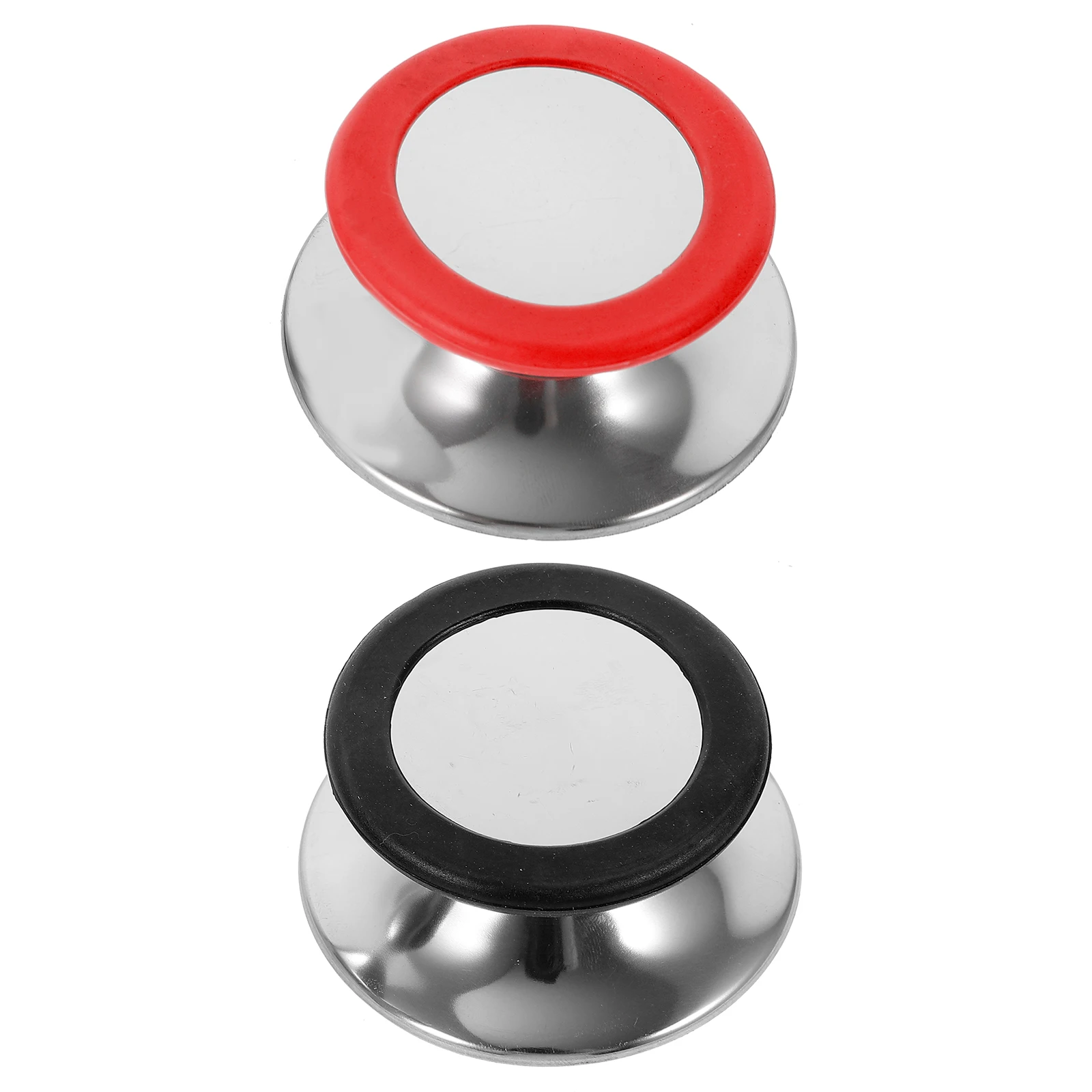 

2pcs Pot Lid Knobs Universal Replacement Handles Sturdy Wear-Resistant Compact Pan Cover Accessories High Temp Resistant Scald