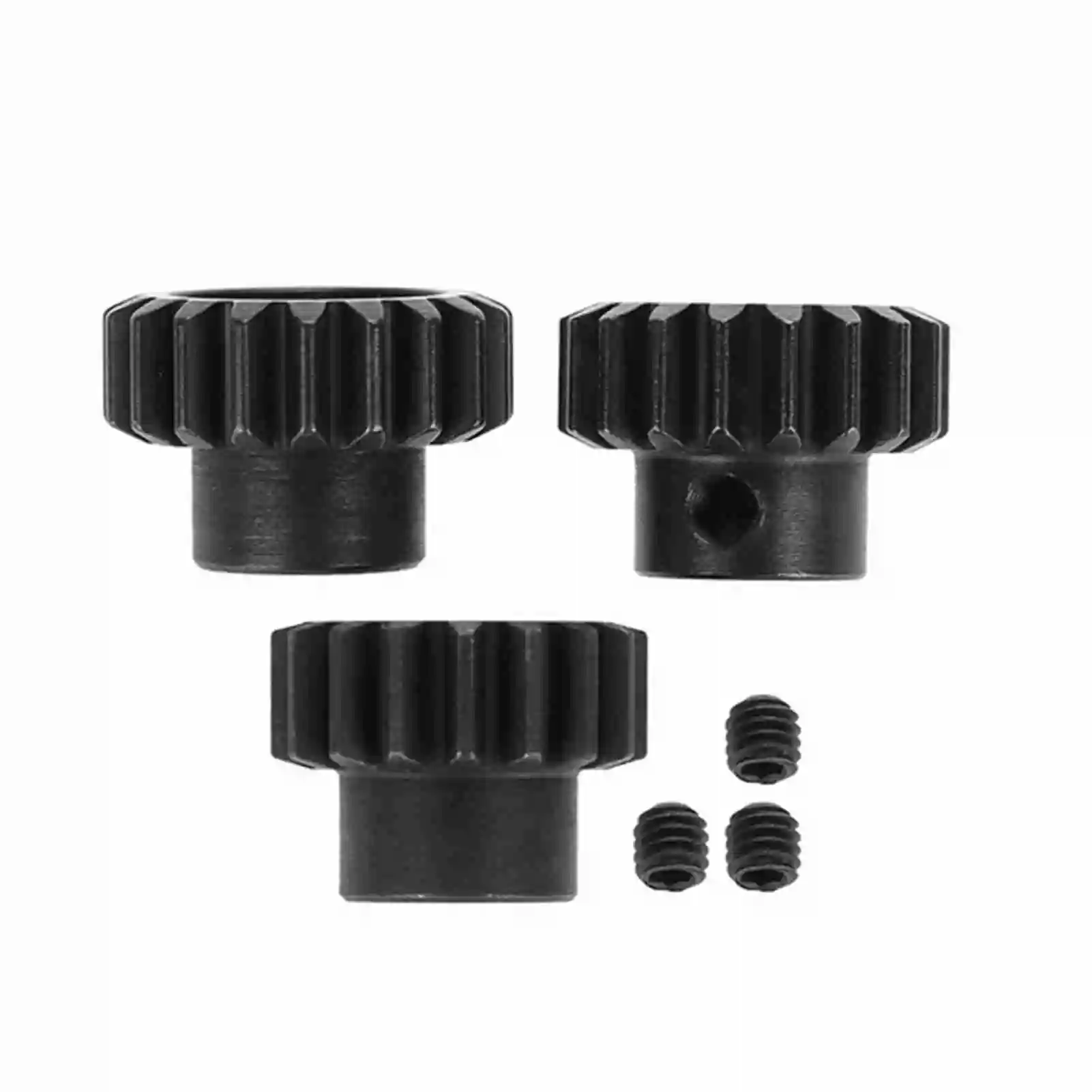 

M1 ￠5mm 17T-19TT 20T-22T Metal Pinion Motor Gear for 1/8 RC Buggy Truck Car (20T-22T)