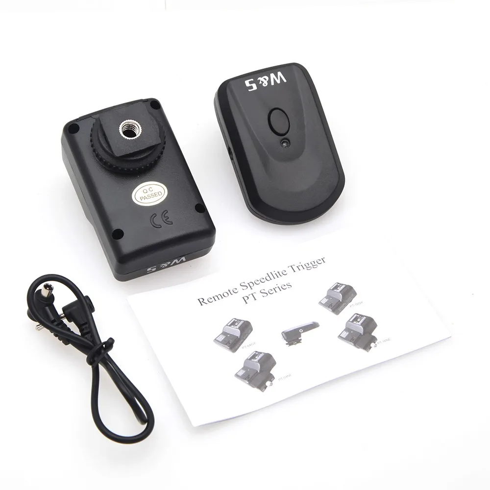Wansen PT-16GY 16 Channels Radio Wireless Remote Speedlite Flash Trigger Shutter Release for Canon Nikon Pentax Olympus