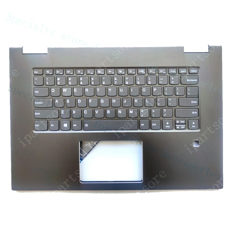 

A+ NEW For Lenovo Yoga 730-15IKB 730-15IWL Palmrest Keyboard Backlit 5CB0Q96479 US
