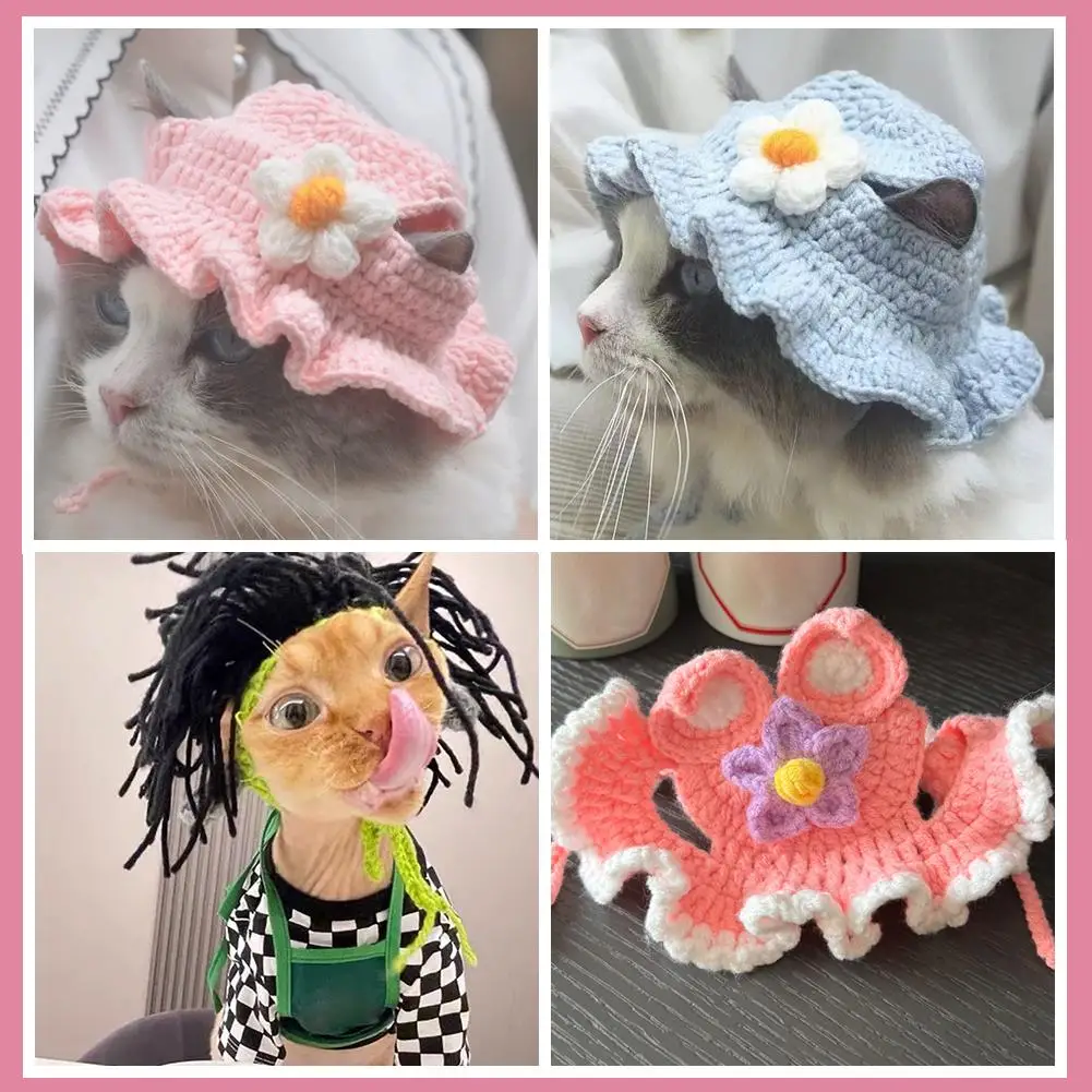 Pet Hat Hand-Made C…