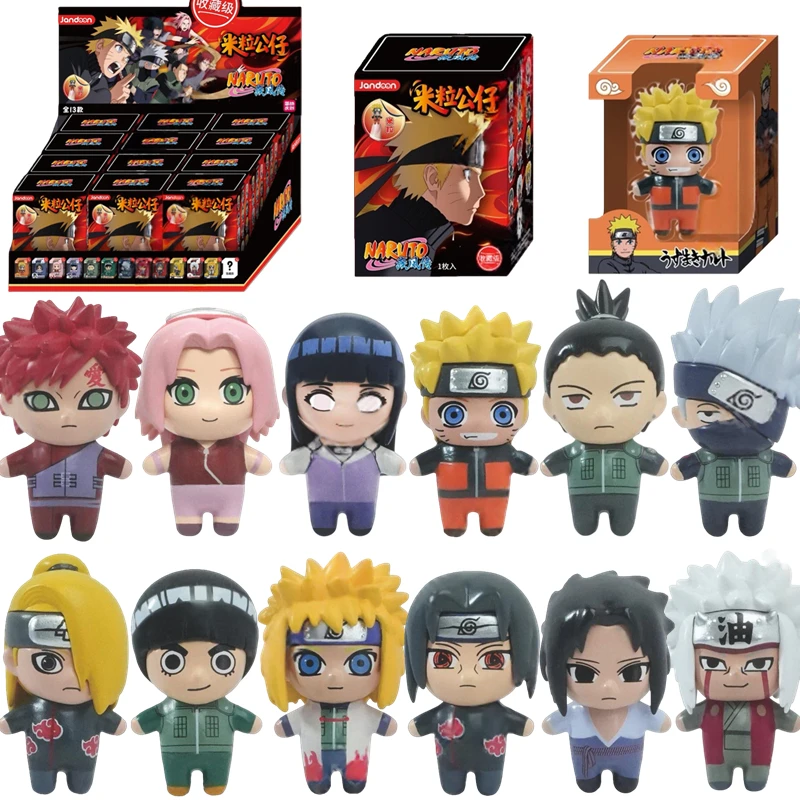 

Оригинальные коллекционные фигурки Jandoon Naruto: Саске, Какаши, Хината, Минато, Итачи, Джирайя, Гаара, Сакура — игрушки-модели в подарок