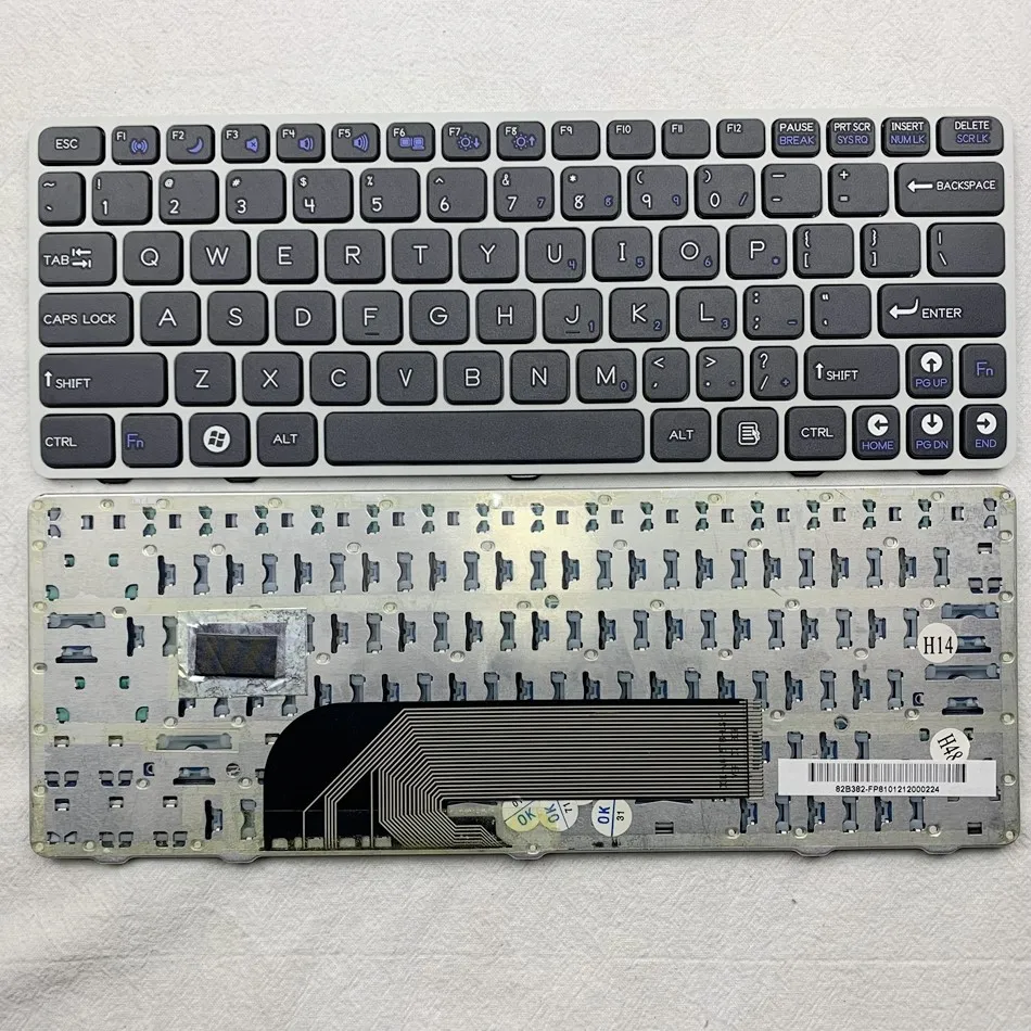 

US Laptop Keyboard For Teclado Netbook EXO ES10 N230 N210 N201 G4 G5 G6 82B382-FP7101 82B382-FP8101 82B382-FP8102 US Layout