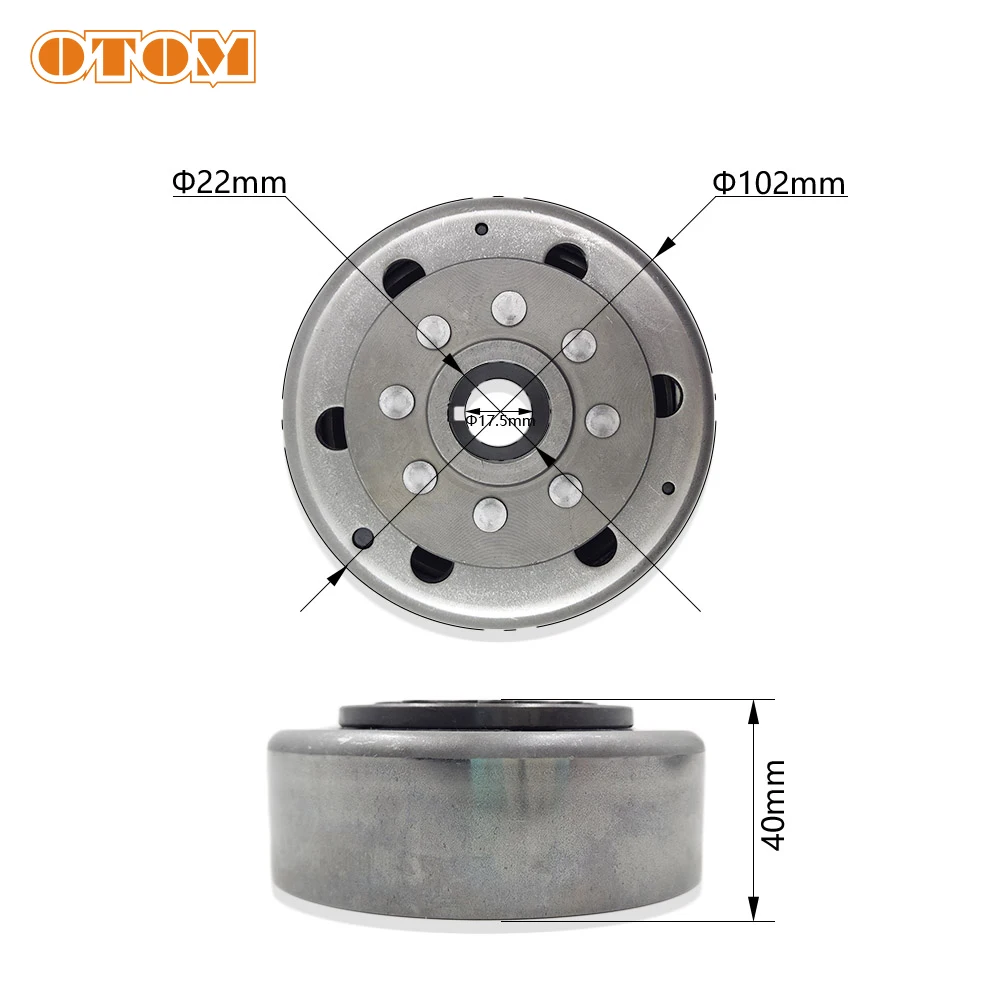 Motorcycle Magnetic Cylinder Roller Rotor Magneto Coil Cover Flywheel Stator Kit For ZONGSHEN NC250 NC450 250CC 450CC KAYO BSE