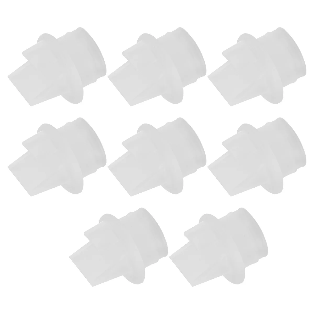 

8 шт. силиконовый клапан для замены молокоотсоса, дизайн «утконос», подходит для ручных электрических насосов, клапан молокоотсоса с расходом молока