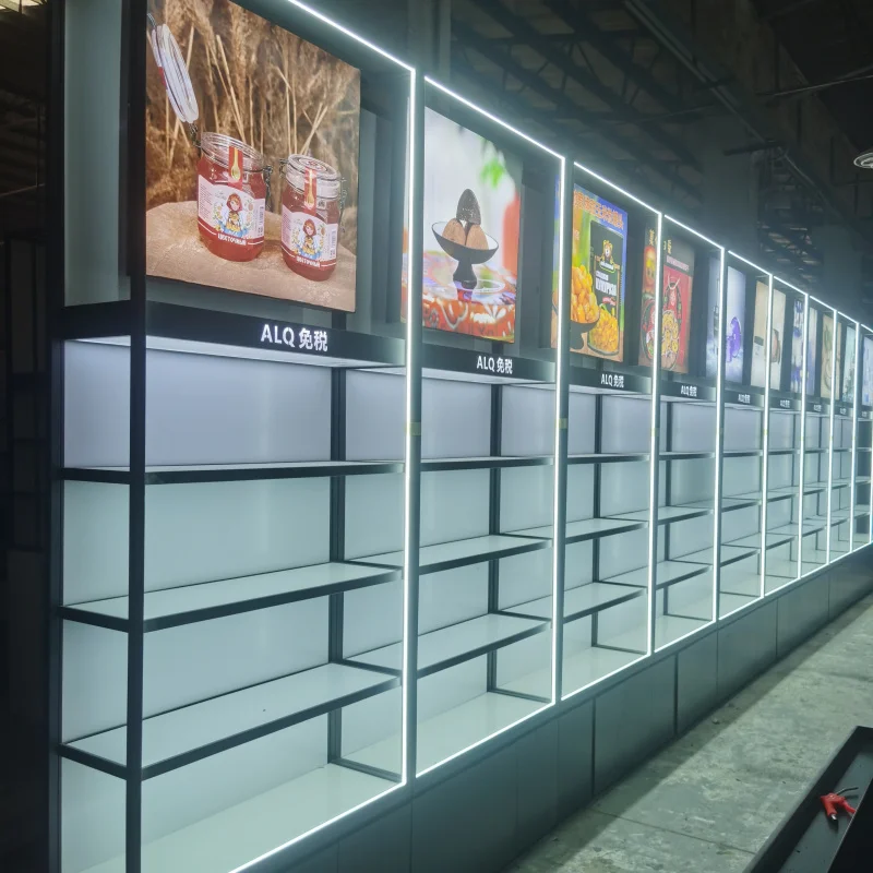 custom.Cosmetic Display Shelves and Shelf Storage Can Be Designed in Retail Stores Beauty Products Makeup Wall Hanging Display C