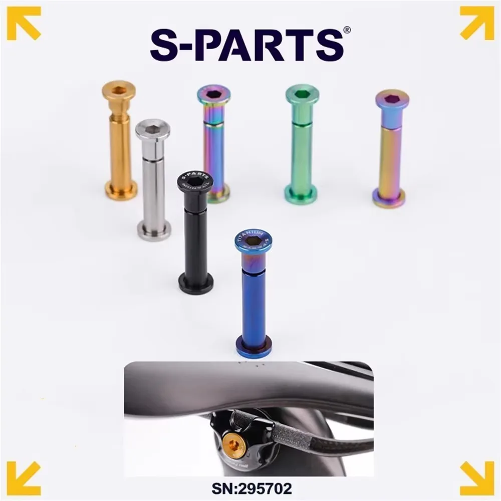 Bicycle seat tube titanium screws for Specialized SL7 saddle fixed locking titanium bolts