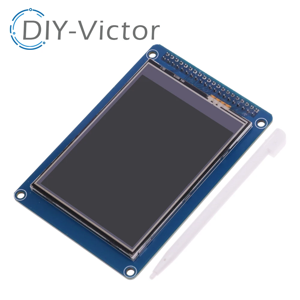 Imagem -03 - Spi Serial Tft Lcd Module Display Screen com Painel de Toque Driver ic Ili9341 para Mcu 3.2 320x240