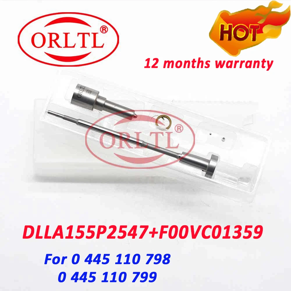 ORLTL Original Common Rail Injector Repair Kits DLLA155P2547(0433172547) F00VC01359 Overhaul Kits For 0445110798 0445110799