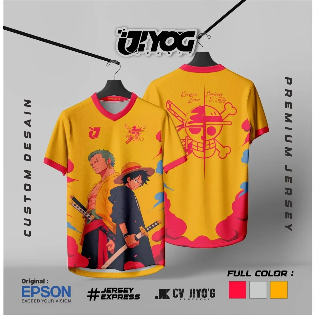 Camiseta de fútbol con gráfico de anime de una pieza, camiseta deportiva con estampado 3d de secado rápido para hombre, ropa para niños, camiseta Y2k para mujer 2026