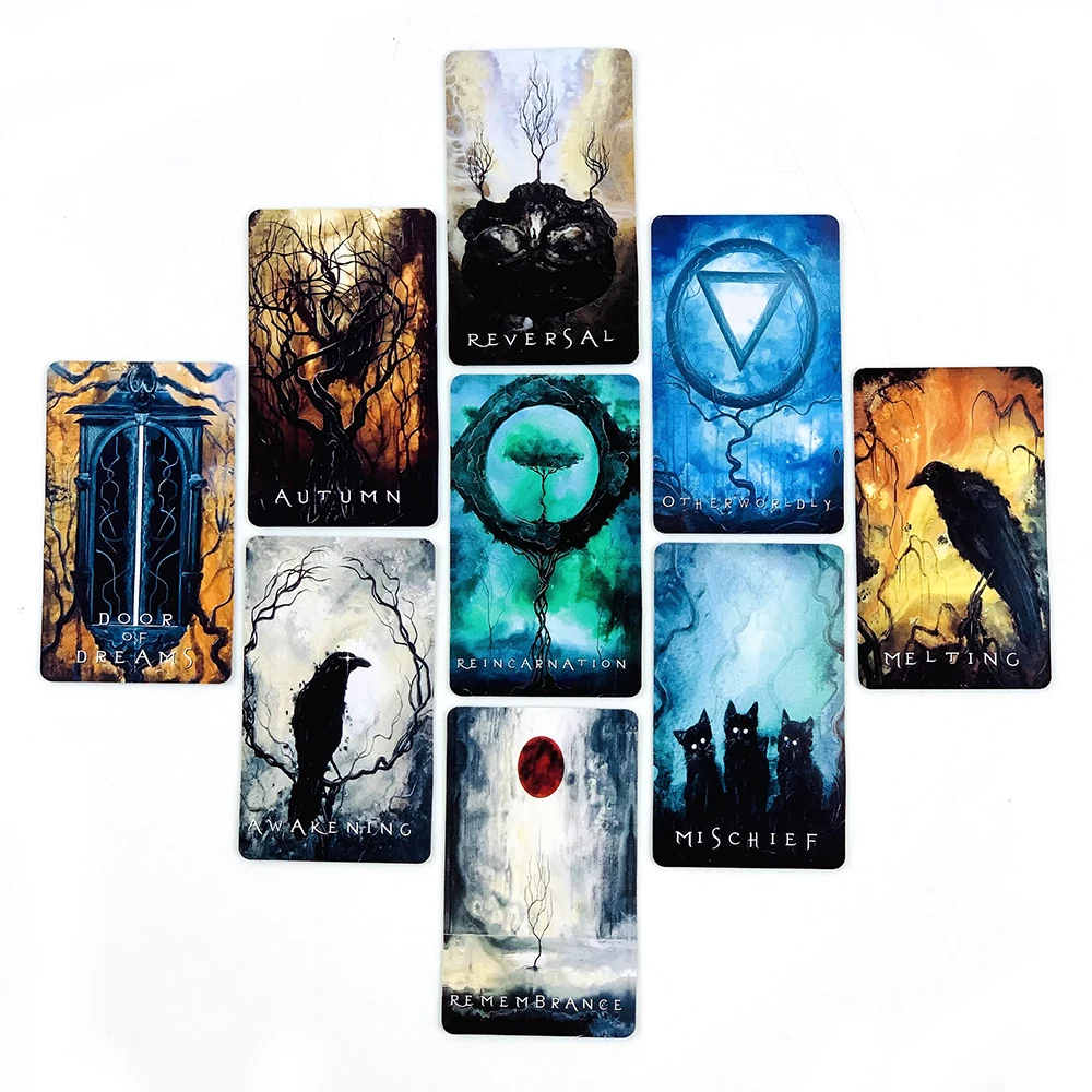 جديد أوراكل سطح السفينة 53 قطعة بطاقات أوراكل رائعة لعبة العرافة الغامضة حفلة عائلية مجلس لعبة لعبة ببطاقات ورقية للحفلات #5