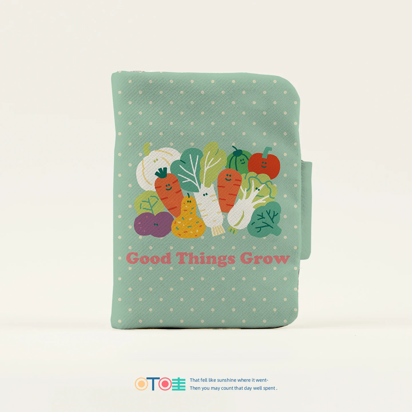 travel-document-wallet-passport-cover-vegetable-print-ins-style-card-holder-adult-unisex-square-shape-daily-use-magic-tape-cl