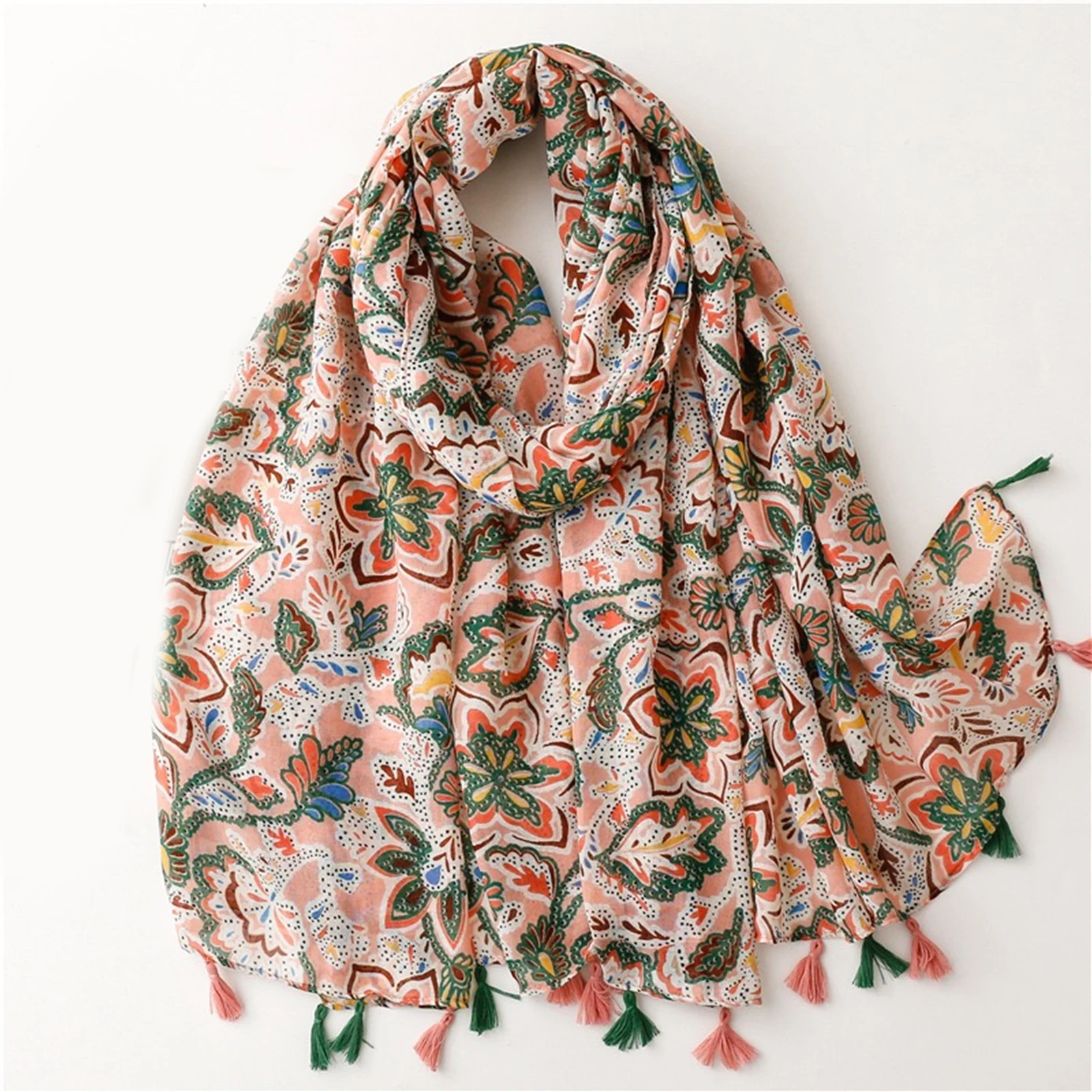 Luxury Design Print Warm Scarf The Four Seasons Popular Bandanna New Fashion 180X90CM Lrage Shawl Women Cotton And Linen Scarves