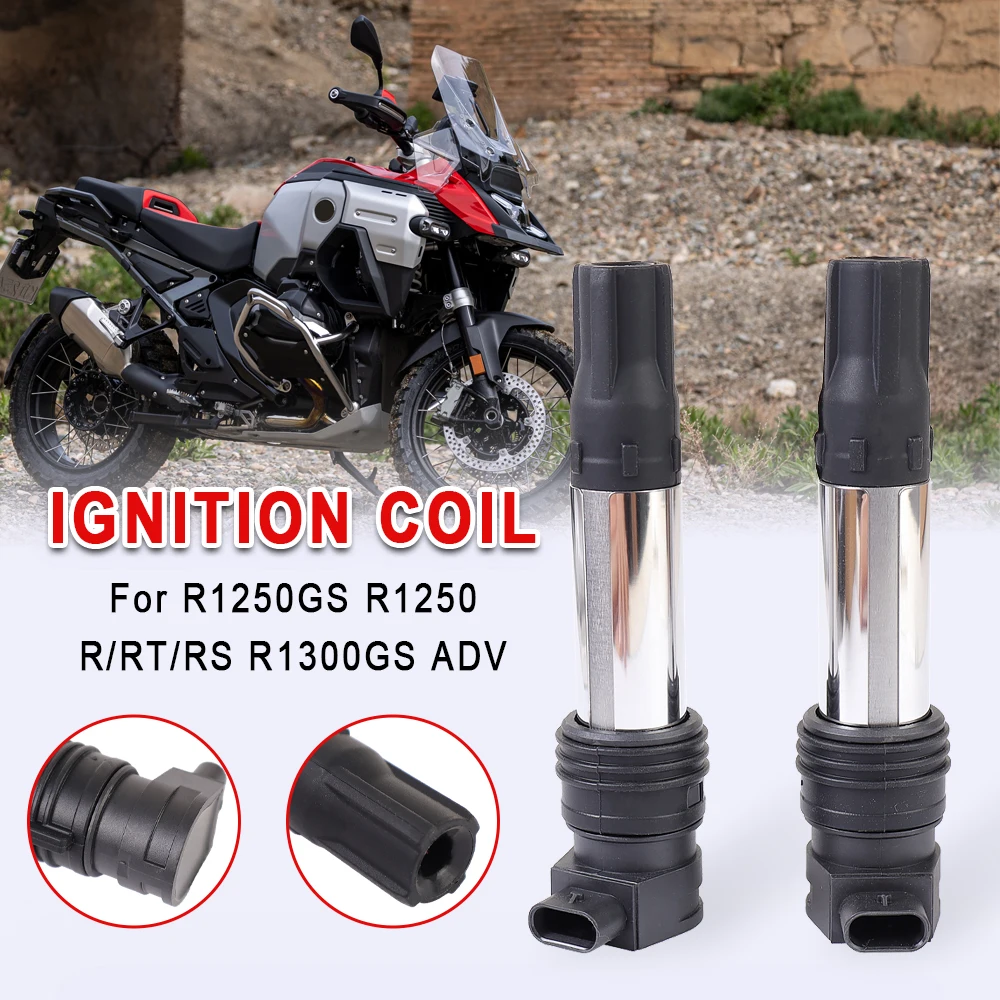 Motorcycle Ignition Coil For BMW R1250GS 2021-2024 R1250R R1250RS R1250RT R1300GS Adventure 12138567157 8567157-04 Accessories