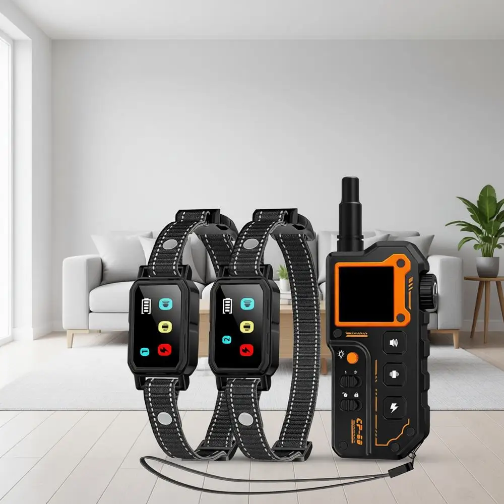 

Dog Shock Collar for 2 Dogs (10-120Lbs) - 3300T Training Collar with Remote, Water-Resistant, Vibration, Safe Shock, Suitable fo