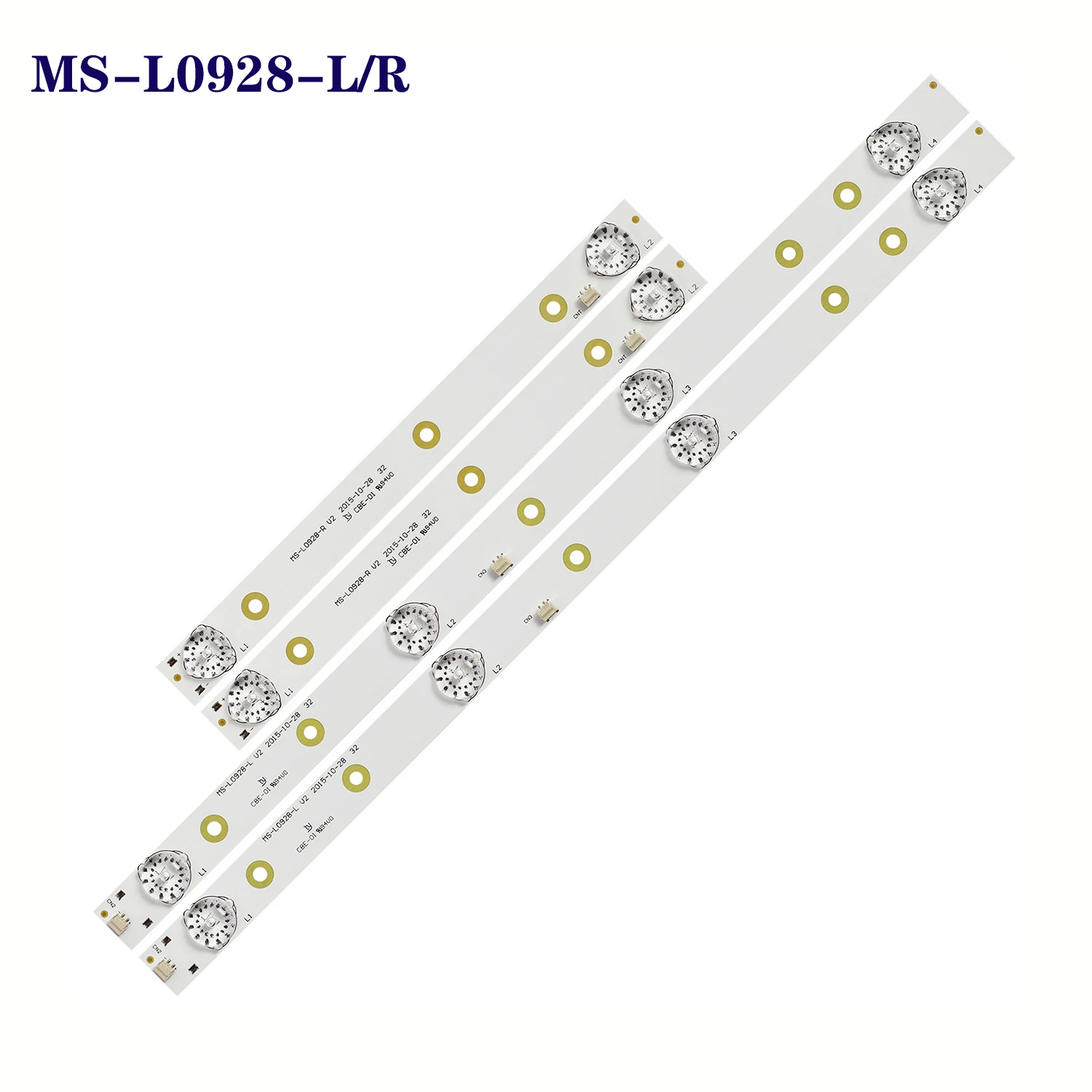 

LED Backlight Strip 32" 32LED38P AKTV3221 JS-D-JP3220-041EC MS-L0928-L MS-L0928-R E32F2000 D32-0A35