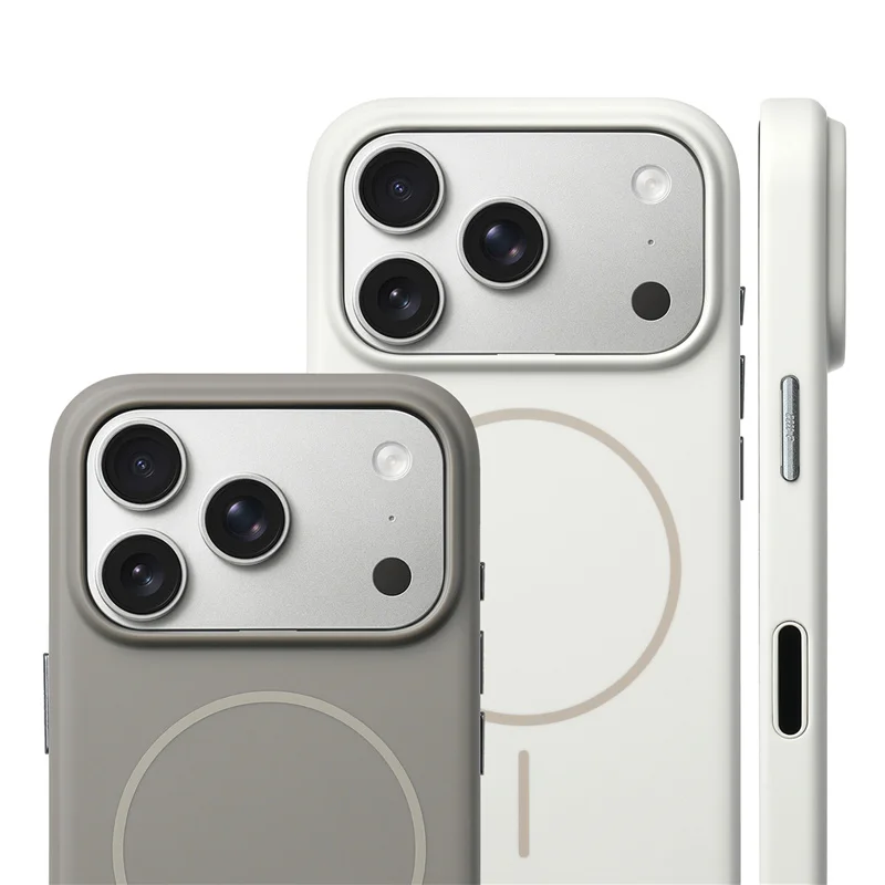 Fotografia 5: Capa Protetora Fosca Magnética Magsafe com Botão de Câmera Touch Control para iPhone 17Pro 17 17Pro Max