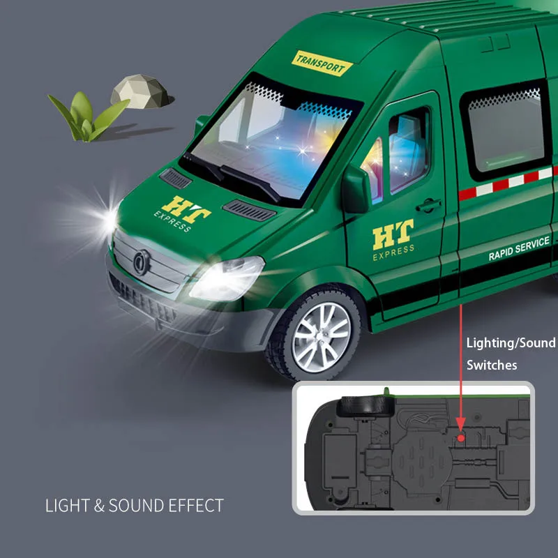Coche de juguete de inercia para niños con luces, música, ciudad, coche, transportador de simulación, camión de bomberos, coche de policía, coche creativo extraíble, regalo para niño