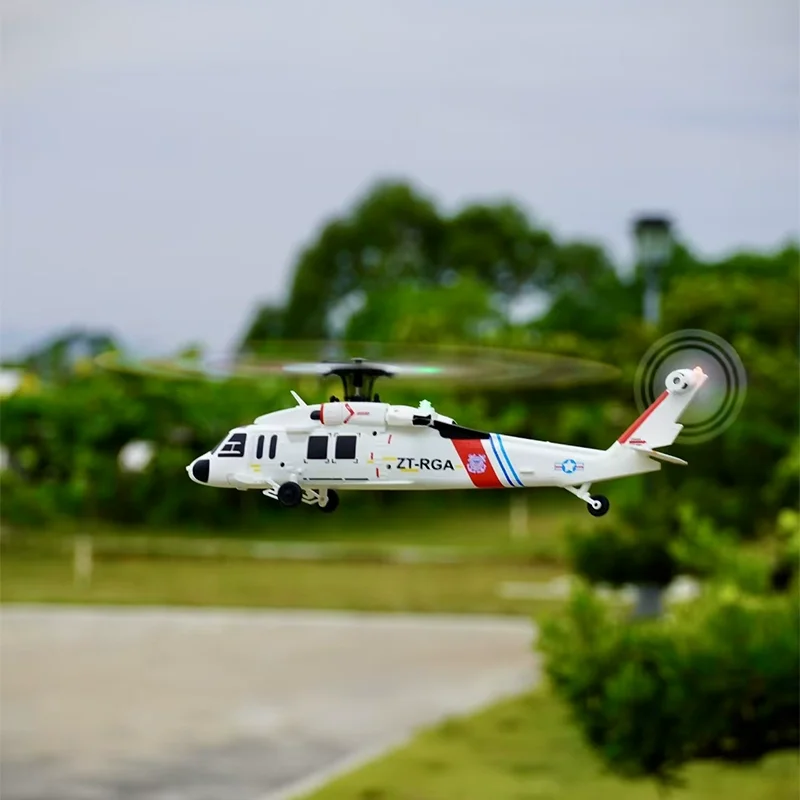 Weili's novo helicóptero de controle remoto k270 black hawk uh60 simulação de quatro canais modelo sem escova atualização fluxo óptico posit