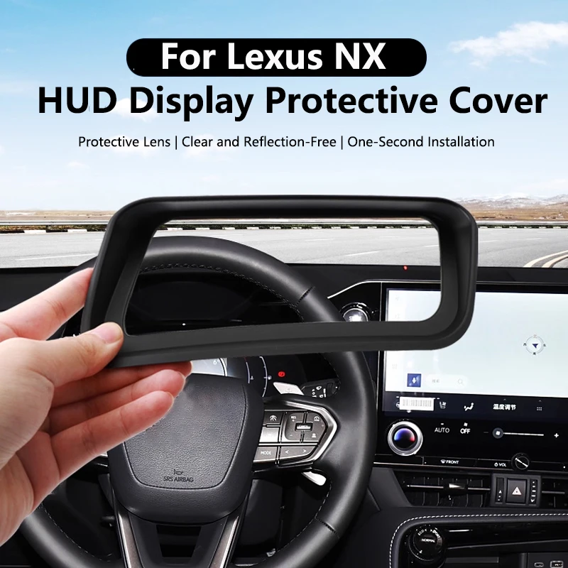 

For Lexus NX 2022 2023 2024 2025 Car Interior Head-Up Display Protective Cover HUD Navigation Dashboard Dust Cover Accessories