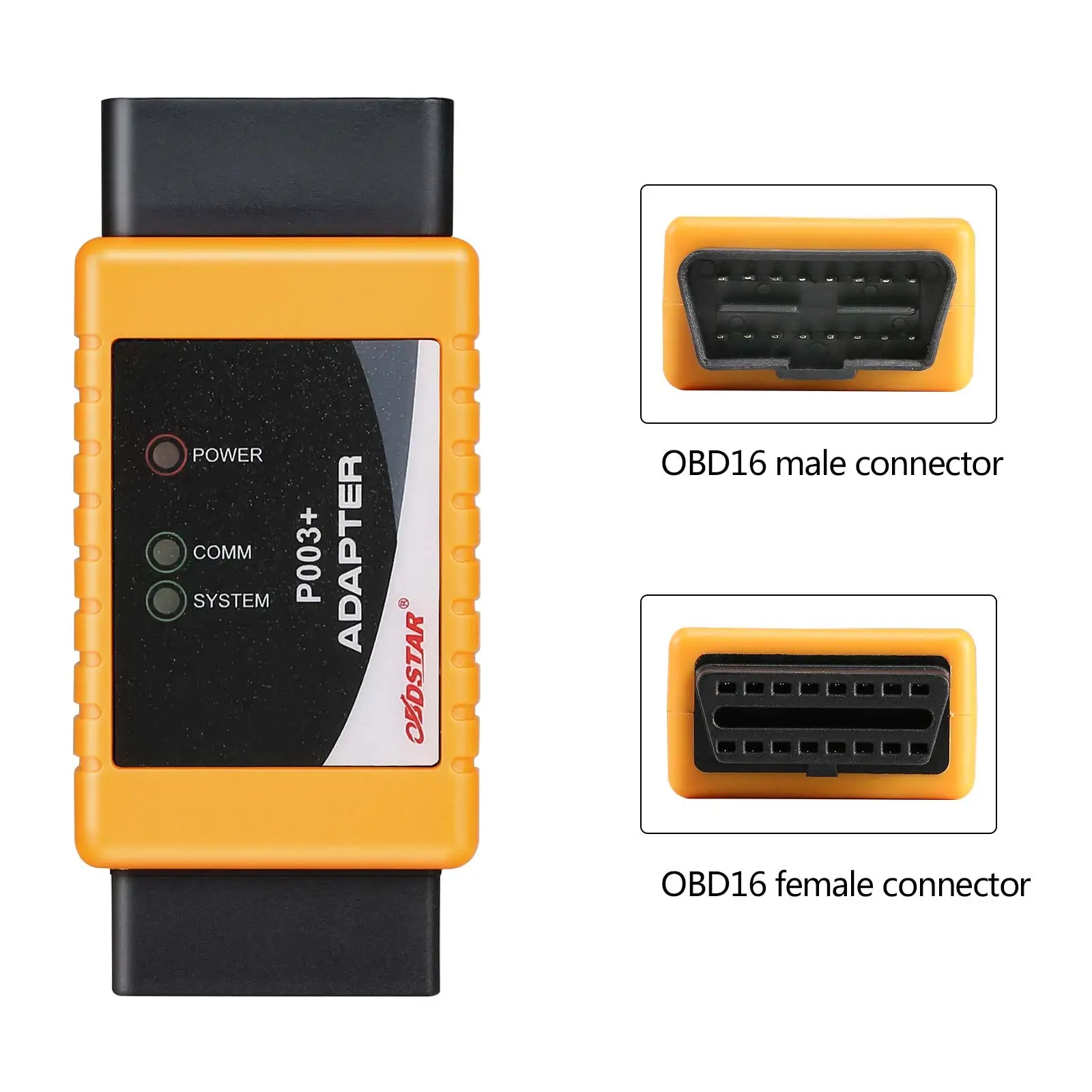 OBDSTAR P003+ Adapter Full Package with for TOYO TA 8A Cable +For Fd All Key Lost Cable Work With X300 DP Plus and Pro4