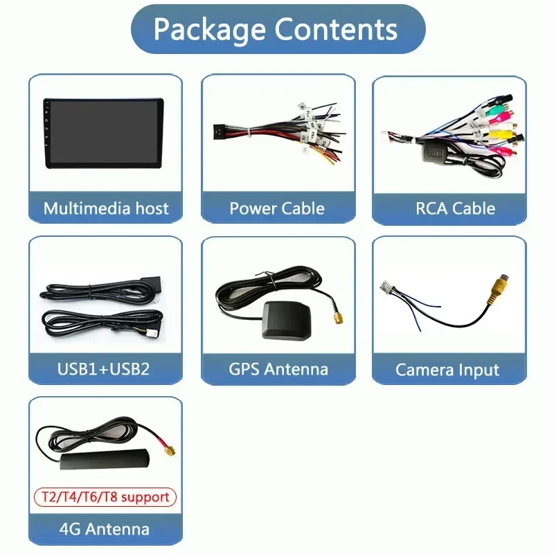 

New Android Car Radio Multimedia Player For Head Unit 9 Inch Universal Carplay Auto With Navigation GPS