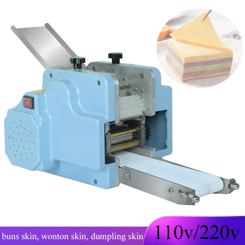 Wonton Dumplings Skin Machine Automatic Dough Slicer  Skin Maker  Wrapper Machine