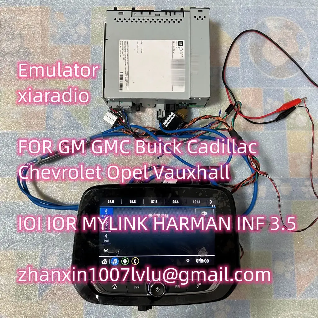 Emulator Decoder With OBD For MYLINK IOI IOR INF3.0 3.1 3.5 GM GMC Buick Cadillac Chevrolet Opel Car Radio Test Bench Tools