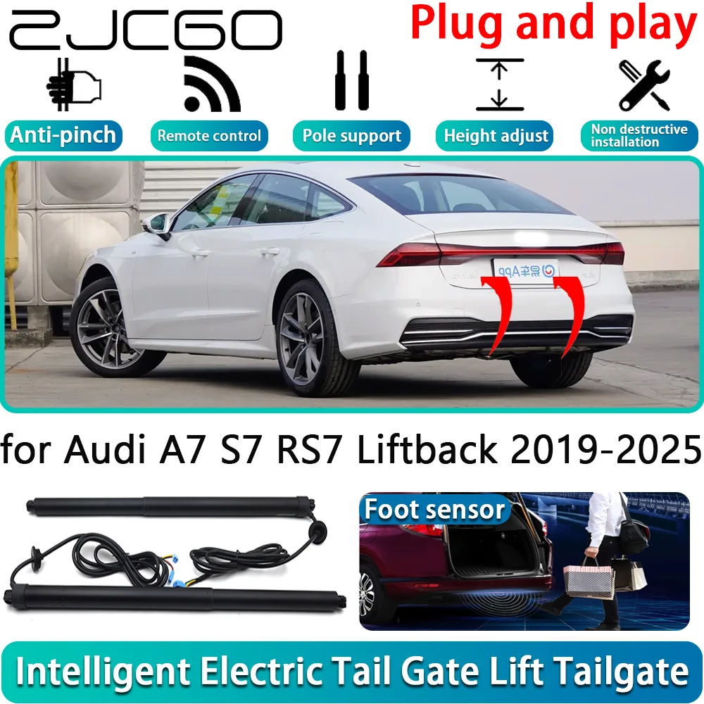for Audi A7 S7 RS7 Liftback 2019-2025 OEM Electric Powered Tailgate Power Liftgate Automatic Tailgate System With Foot Sensor