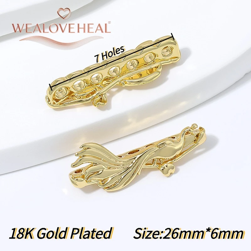 18K vergoldete Messing-Abstandsperlen in Rosenblüten- und Blattform, Mehrfachloch-Verbinder, DIY-Schmuckzubehör für die Herstellung von Perlenarmbändern und Halsketten – Detail 28