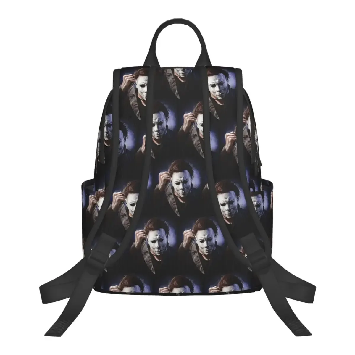 Michael Myers Student Backpack School Bag Hiking Travel Daypack for Boys Girls Bookbag Shoulder Bags