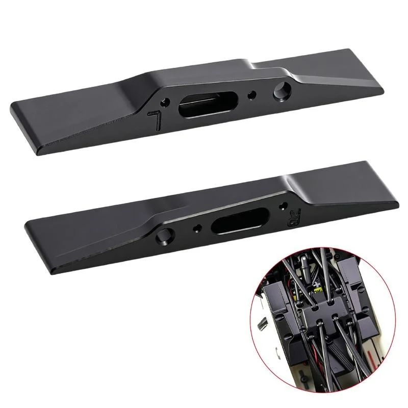 Aluminum Alloy Side Sliding Pedal For 1/10 RC Car Axial SCX10 III Ford Bronco Wrangler Upgrade Parts