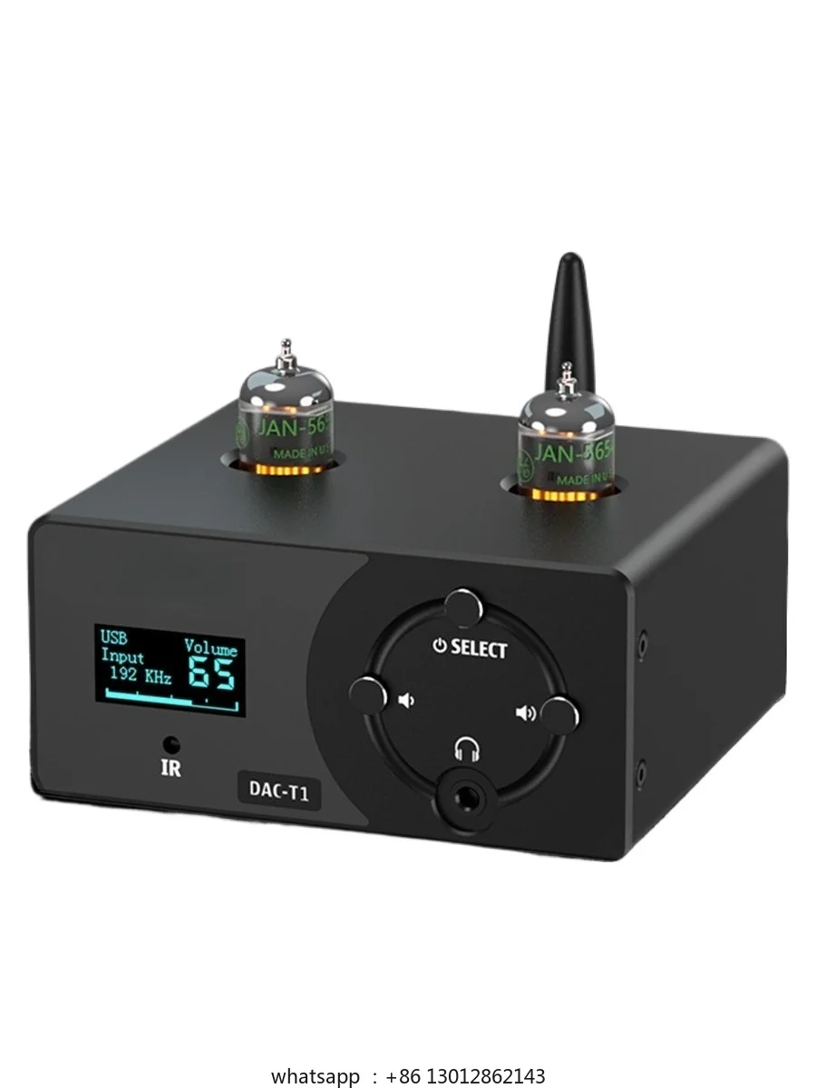 

Power amplifier pre-fever bile pre-stage Bluetooth 5.0HIFI tube 5654 pre-stage DAC decoder bile ear amplifier