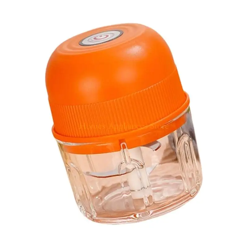 Picadora eléctrica ajo D0AB, picadora verduras 260ml, picadora alimentos, picadora ajo, USB