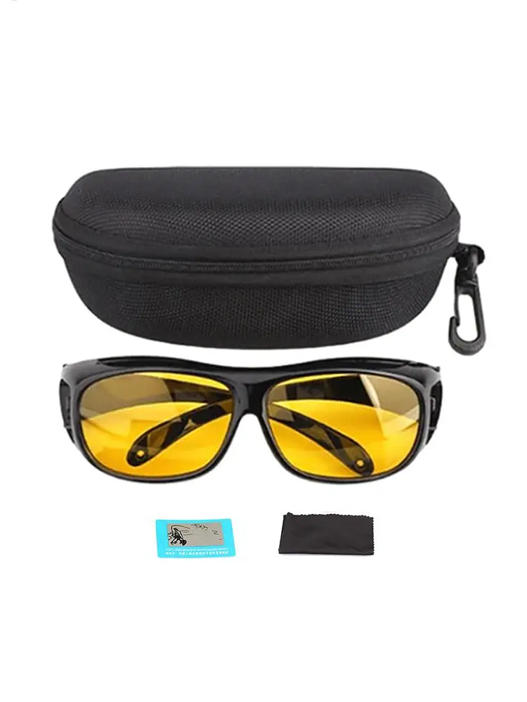 AliExpress Night Vision Glasses For Driving Fit Over Glasses Sunglasses Anti Glare Polarized Yellow Tinted Sunglasses