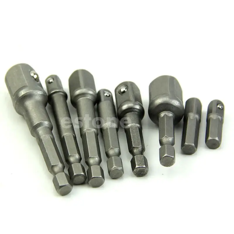 1/4 "Power เจาะ Bit Driver Socket Bar ประแจอะแดปเตอร์ Extension