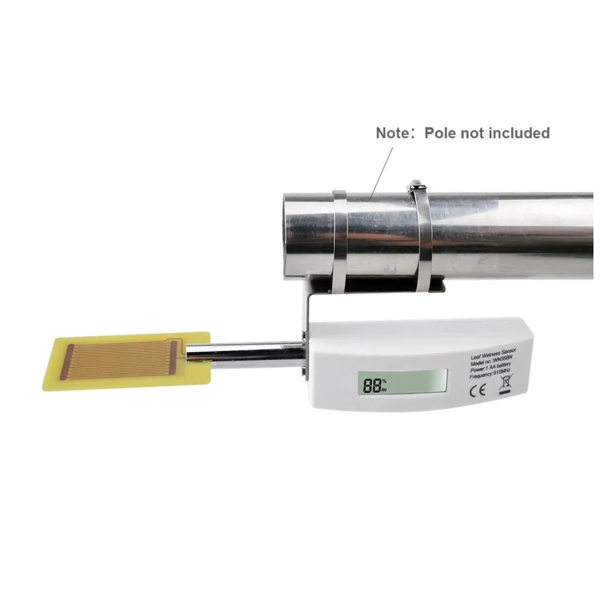 

WN35 Leaf Moisture on Foliage Sensor with LCD Display, Leaf Wetness Sensor, Up to 8-Channel Supported