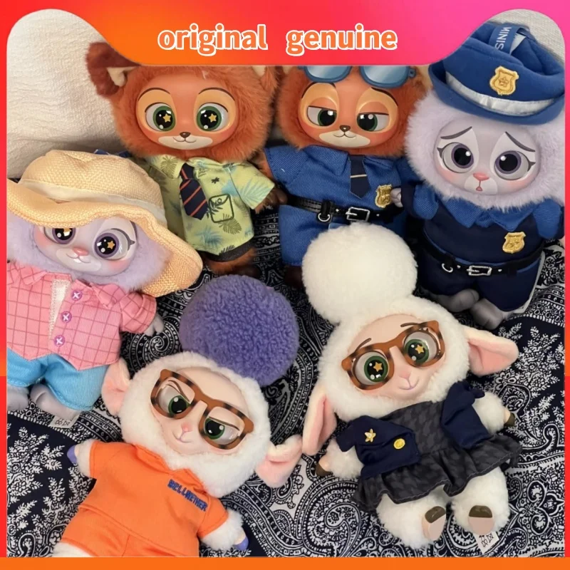 

In Stock Miniso Zootopia Blind Box Cute Nick Judy Action Figure Mystery Box Anime Figures Cartoon Collection Birthday Gifts Toy