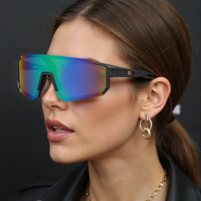 Fahrradbrille Bunte Sonnenbrille Bergsteigen Sonnenbrille Winddichte Sonnenbrille Outdoor-Sportarten