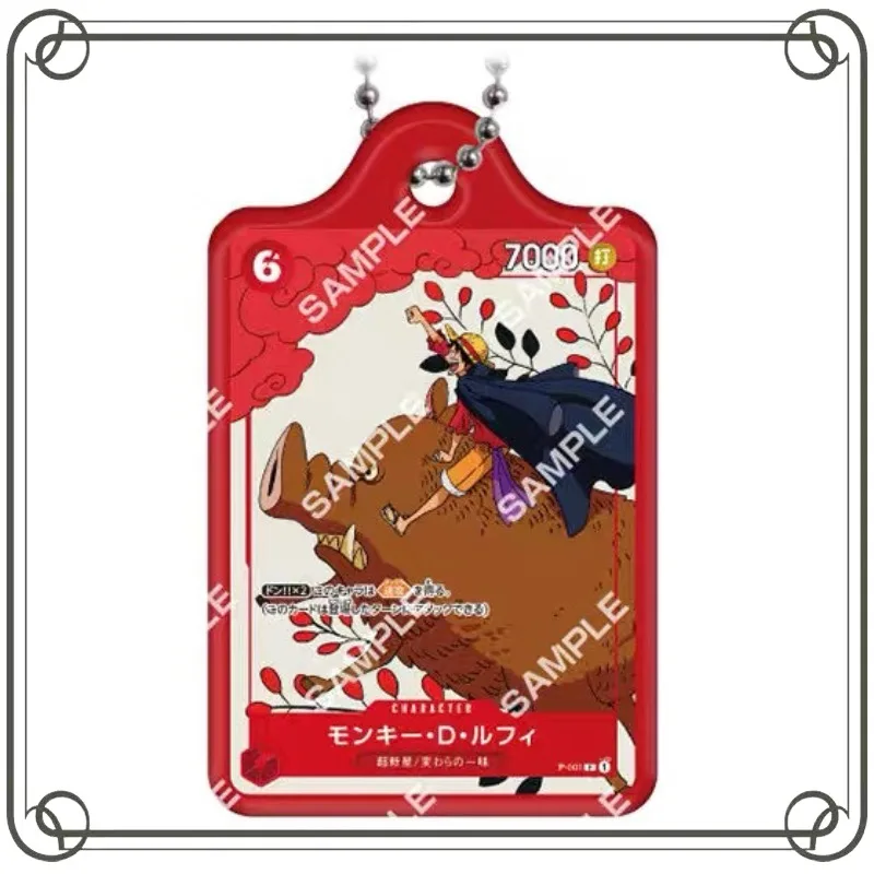 

BANDAI ONE PIECE Monkey D. Luffy Sanji Metal Pendant Gashapon Pendant Model Toys
