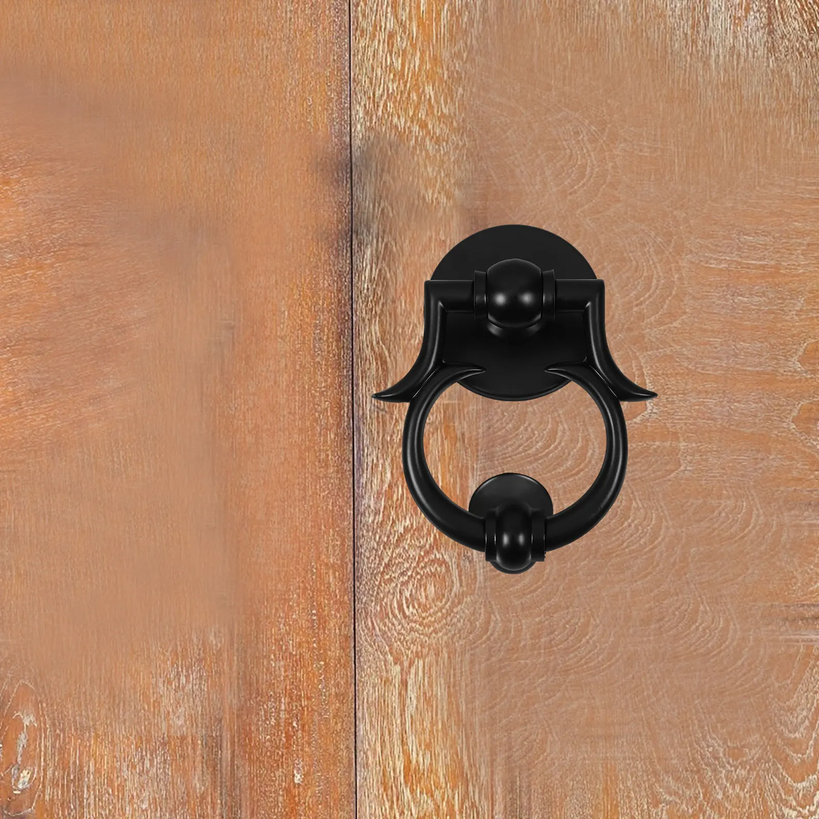 

Elegant Handle European Style Decorative Security Front Gate Replacement Part Household Knocking Accessory Clear