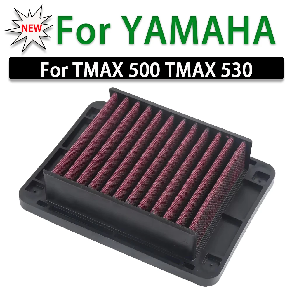 

Motorcycle Air Filter Intake Cleaner Element For YAMAHA TMAX T-MAX 500 530 TMAX530 XP500 XP530 YZF R3 R25 MT03 MT-03 Accessories