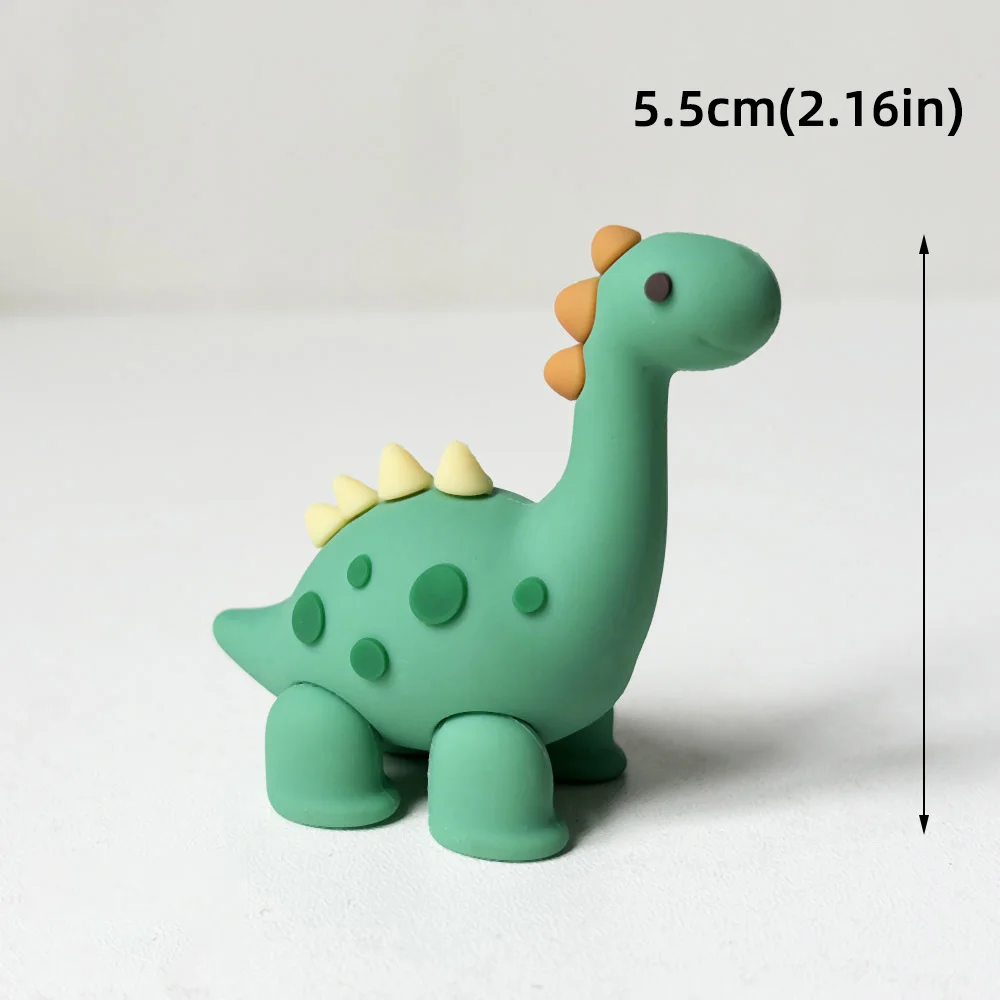 Jurassic Dinosaurier Kuchen Topper Feuer Drache Stegosaurus Brachiosaurus Figuren für Kind Cartoon Geburtstag Party Kuchen Dekor Liefert – Detail 25