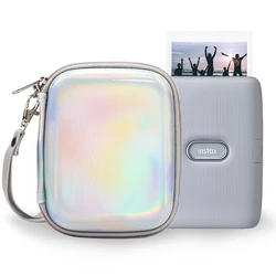 For Fujifilm Instax Mini Link /Liplay /EVO/ SP-2 Printer Carrying Shockproof Case Bag  Mesh Pocket fit Instax Film Accessories