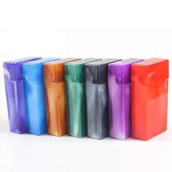 Plastic Long Cigarette Case Box Portable Cigarette Tobacco Storage Box Lighter Case Flip 110mm Cigarette Box Case Gifts