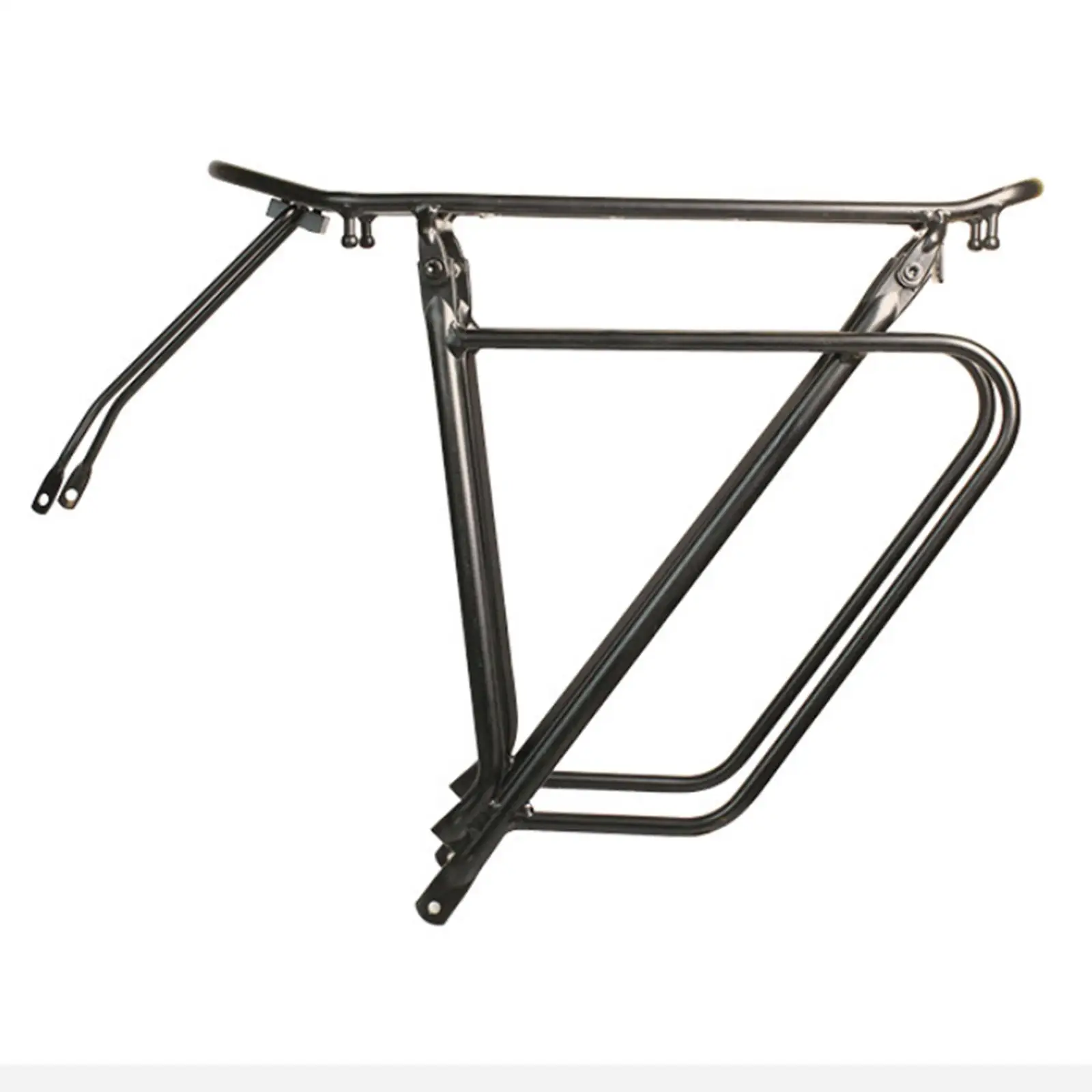 

Bicycle Storage Basket Accessories Sturdy Large Capacity Aluminum Alloy Cargo Rack Container for Riding Luggage Outdoor