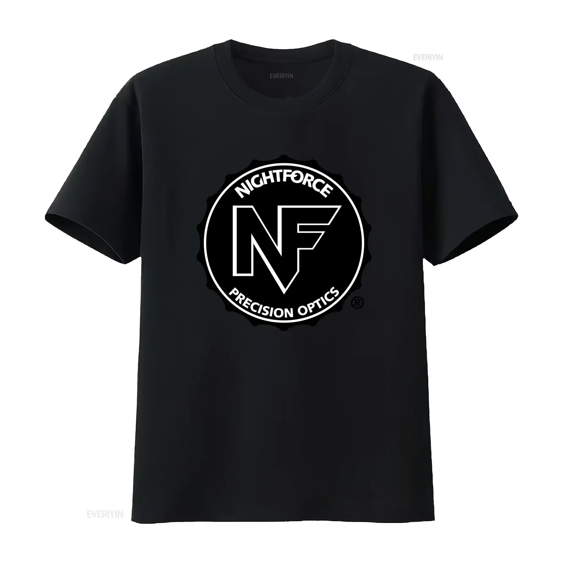 Nightforce Night Force Precision Optics Logo T Shirt Grey Size S to 5XL vintage Washed Versatile fashion Stylish