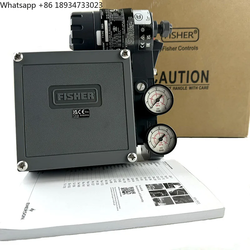Emerson 67CF Air Filters Regulators and Fisher 3582i Electro-Pneumatic Valve Positioner With Asco Solenoid Valve