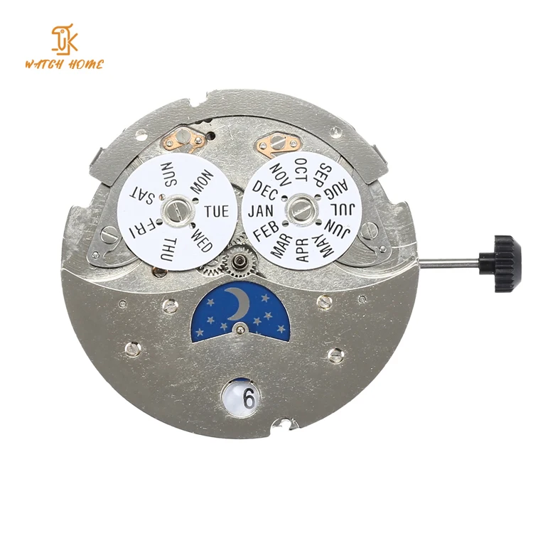 RTS Japan Modified NH35 Movement Suitable Frequency 21600 Jewel Bearing 24  Calendar Calendar Month Force Star Function